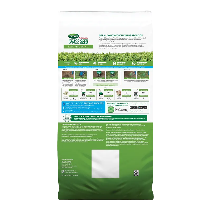 Scotts&reg; Turf Builder&reg; Grass Seed Tall Fescue Mix image number 2.0