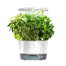 AeroGarden Harvest Elite 360, White Stainless image number null