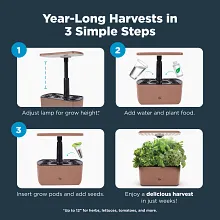 AeroGarden Harvest Lite, Mocha image number null