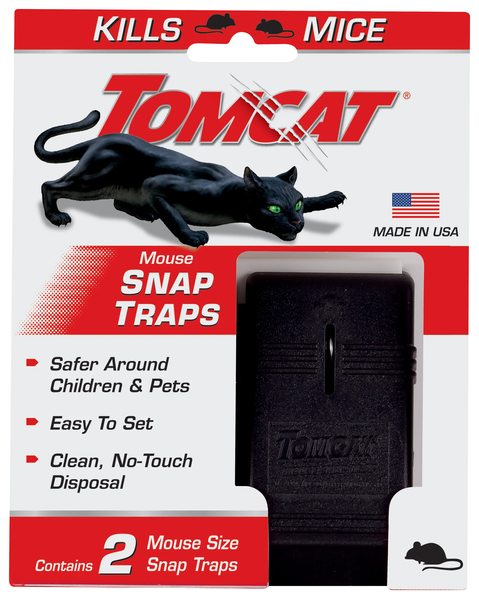 Tomcat Mouse Snap Traps - Thumbnail 2