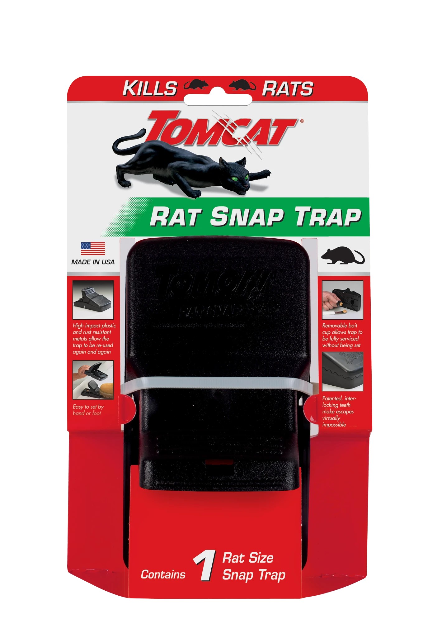 Tomcat Rat Snap Trap - Thumbnail 2