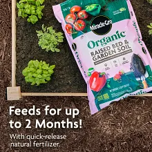 Miracle-Gro Organic&trade; Raised Bed & Garden Soil image number null