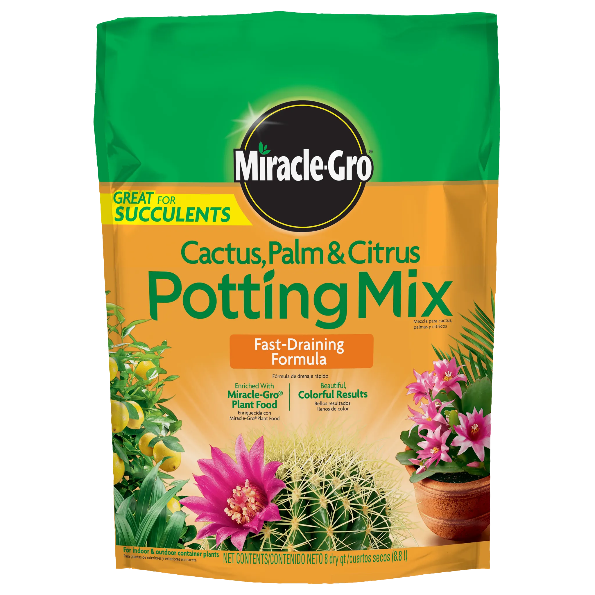 Miracle-Gro Cactus, Palm & Citrus Potting Mix - Thumbnail 2