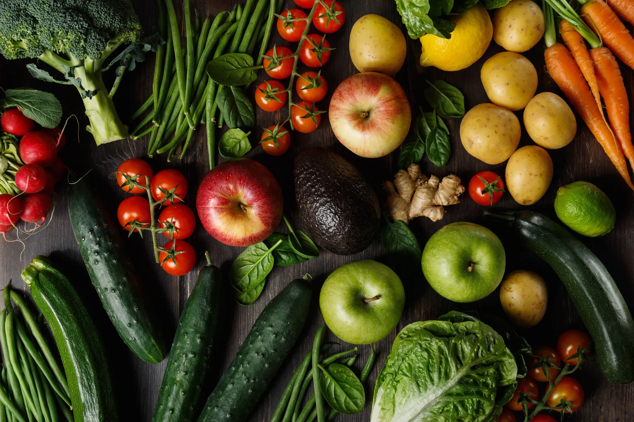 veggies and plants