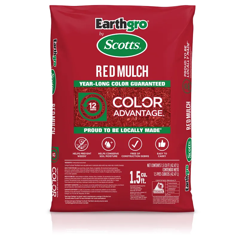 Earthgro&reg; by Scotts&reg; Red Mulch image number 1.0