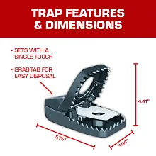 Tomcat&reg; Secure-Kill Rat Trap Image 5