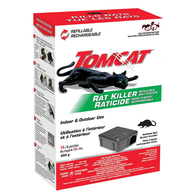 Tomcat&reg; Rat Killer Disposable Bait Station - Tier 1 (Child and dog resistant bait station) image number 1.0