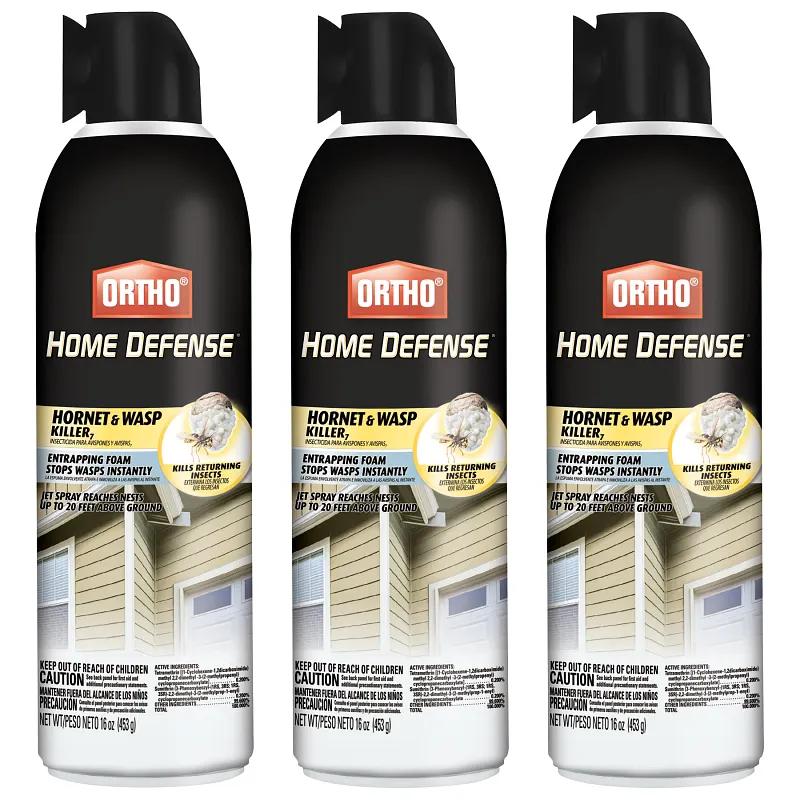Ortho&reg; Home Defense&reg; Hornet & Wasp Killer₇ (3-Pack) image number 1.0