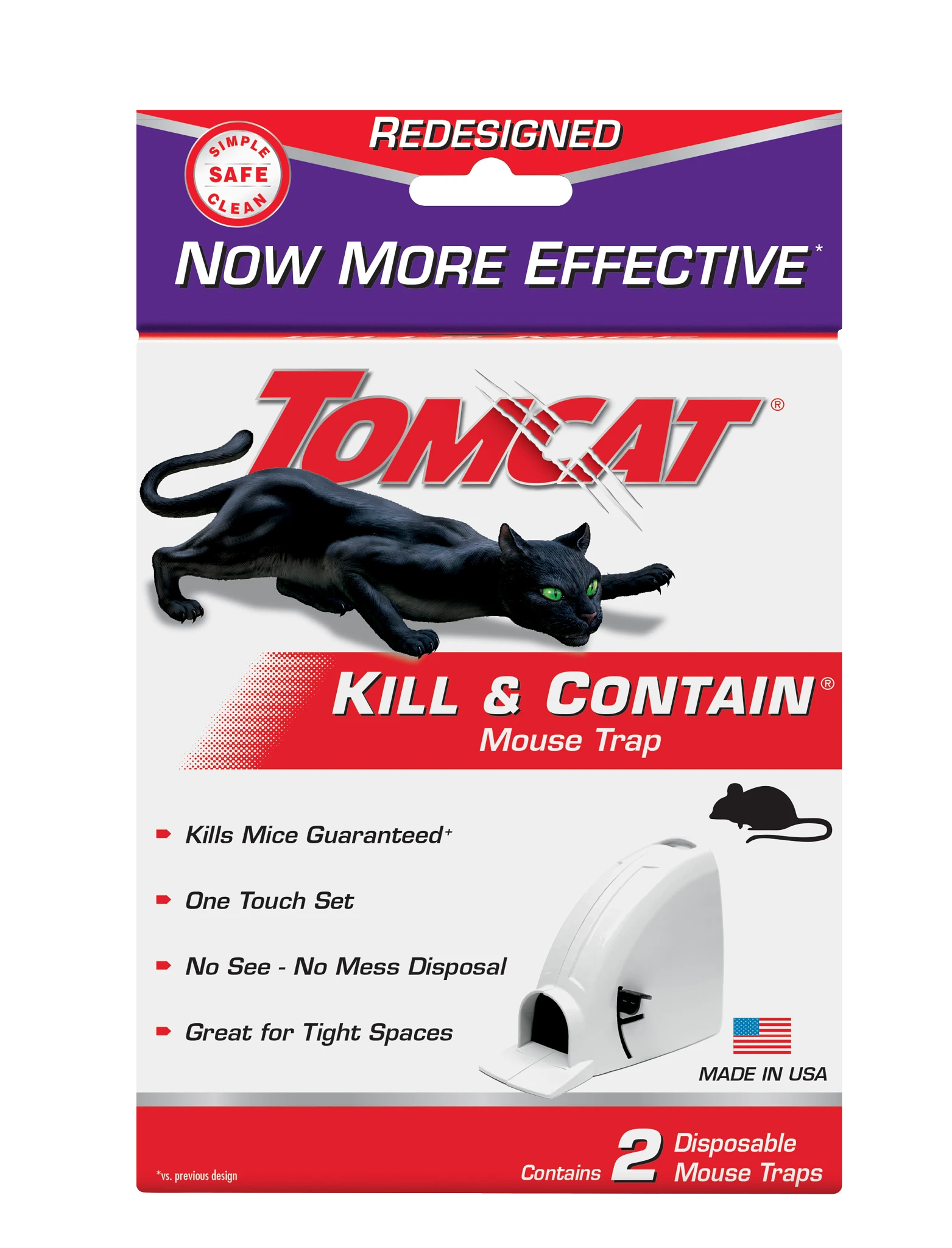 Tomcat Kill & Contain Mouse Trap