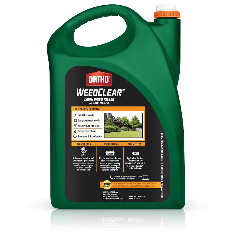 Ortho WeedClear Lawn Weed Killer Ready-To-Use Refill, 1.33 gal. image number 8.0