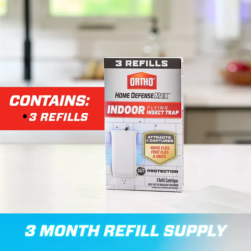Ortho Home Defense Max Indoor Flying Insect Trap Refills image number 4.0