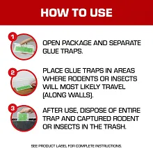 Tomcat&reg; Super Hold Glue Traps Rat Size Image 7