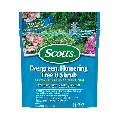 Scotts&reg; Evergreen Flowering Tree & Shrub Continuous Release Plant Food