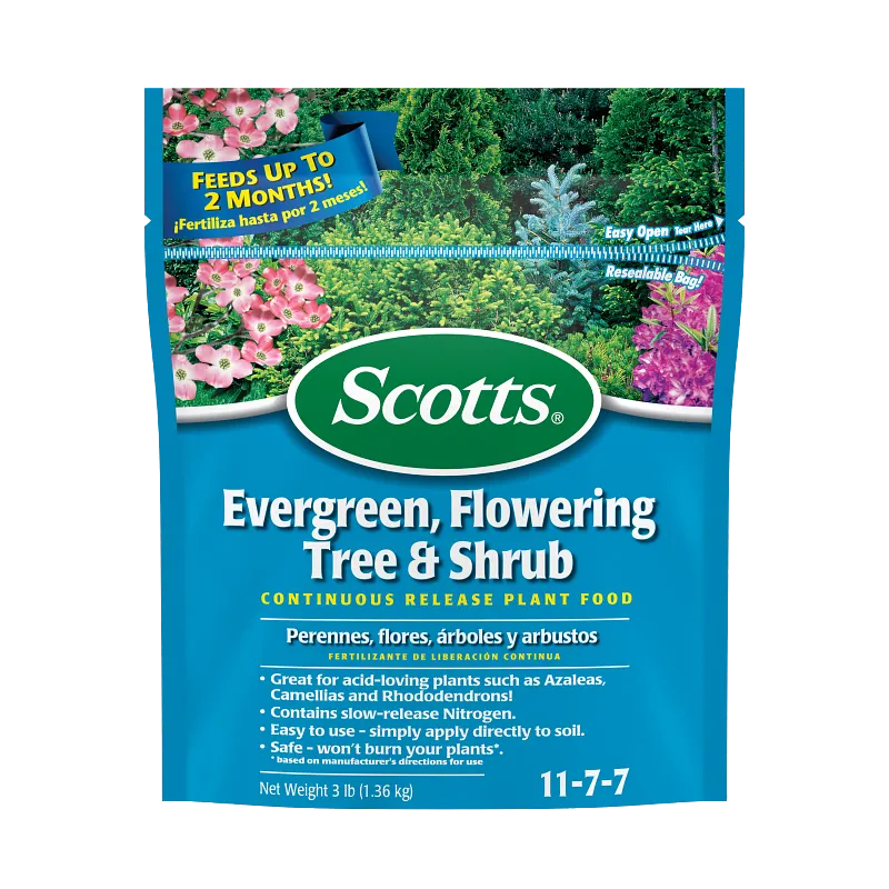 Scotts&reg; Evergreen Flowering Tree & Shrub Continuous Release Plant Food image number 1