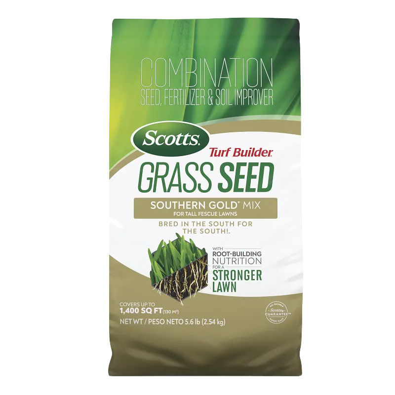 Scotts&reg; Turf Builder&reg; Grass Seed Southern Gold&reg; Mix for Tall Fescue Lawns image number 1.0