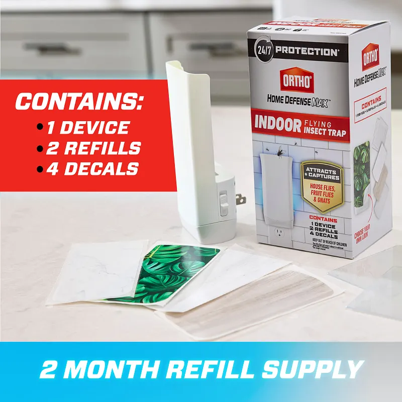 Ortho Home Defense Max Indoor Flying Insect Trap image number 4.0