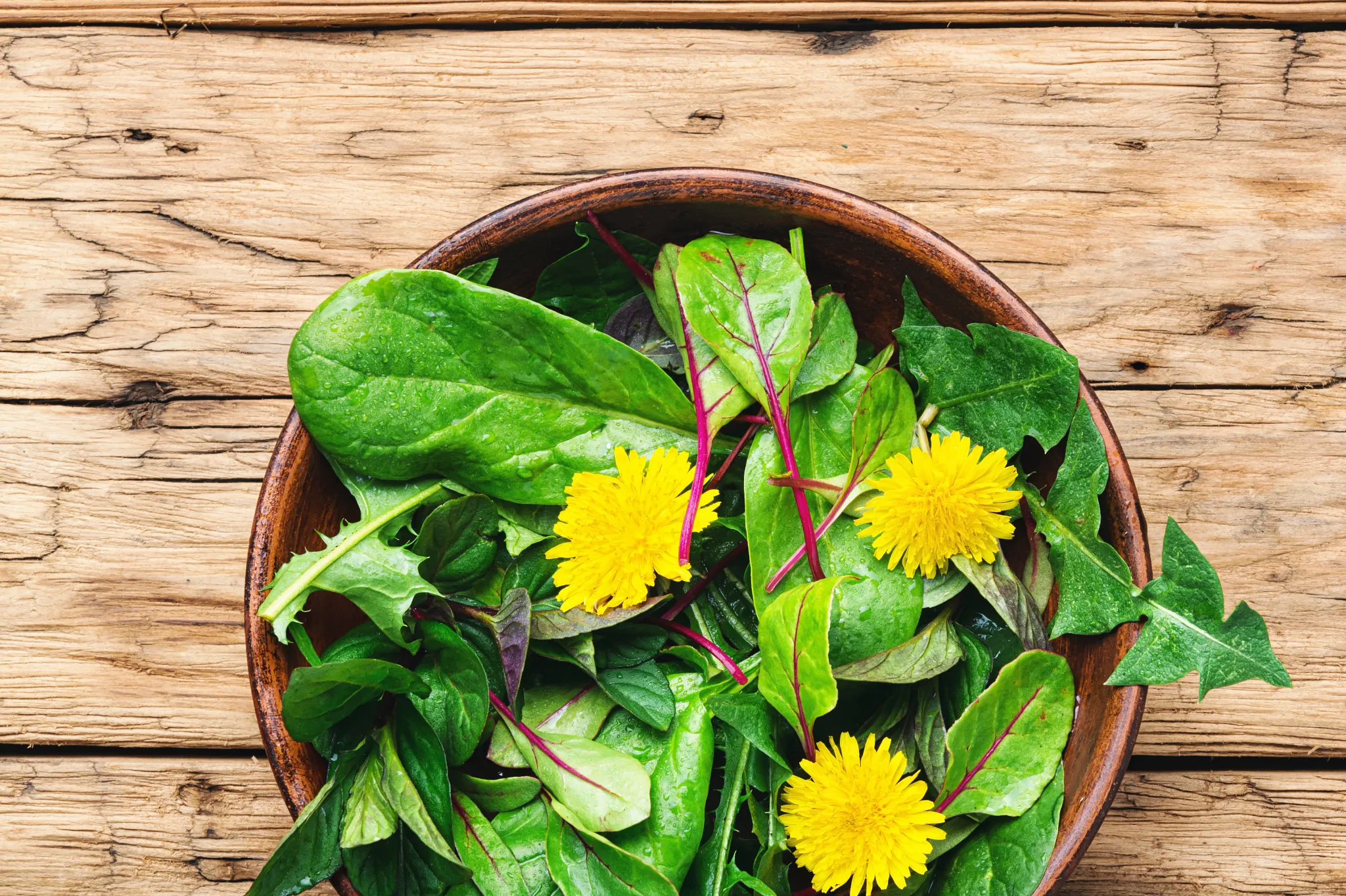 Cooking with weeds