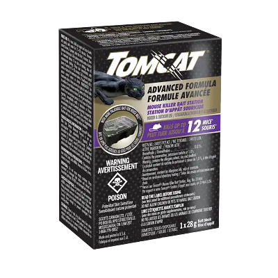 TOMCAT&reg; MOUSE KILLER BAIT STATION ADVANCED FORMULA