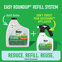 Roundup&reg; For Lawns₁ Refill for QuickHand&trade; Sprayer image number null