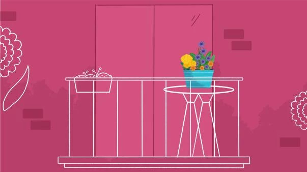 Family Garden Balcony