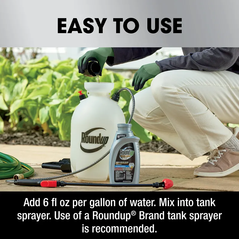 Roundup&reg; Dual Action 365 Weed & Grass Killer Plus 12 Month Preventer Concentrate image number 9.0