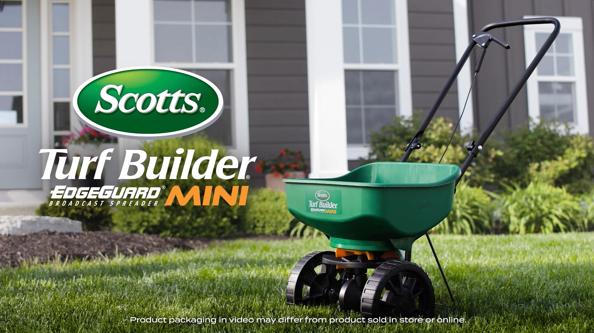 Scotts® Turf Builder® EdgeGuard® Mini Broadcast Spreader